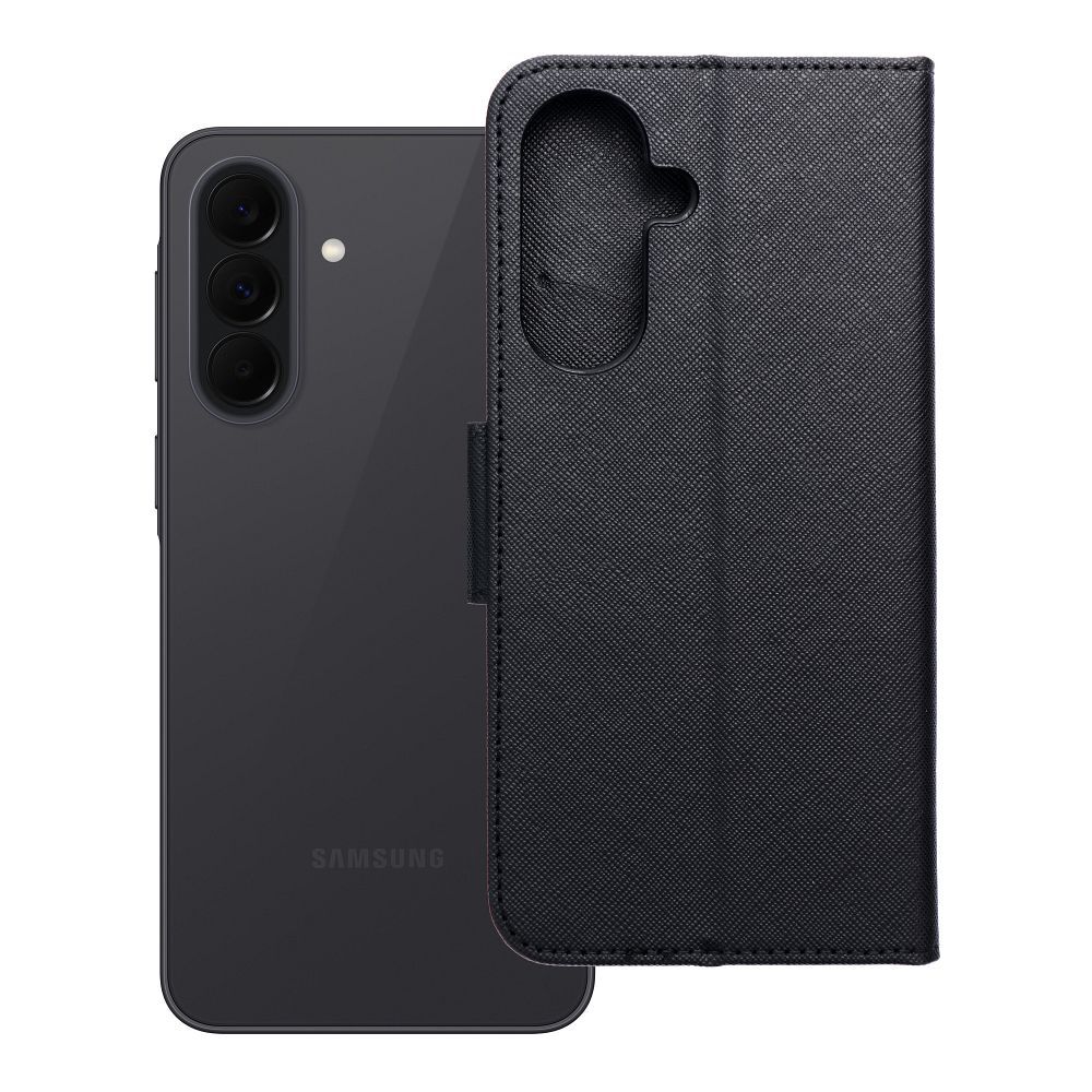 Flip-suojakuori Samsung A37:lle Fancy Book musta