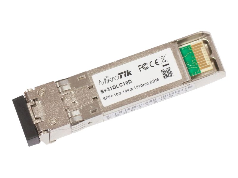 MikroTik S+31DLC10D 10GbE SFP+ LR-LC SM