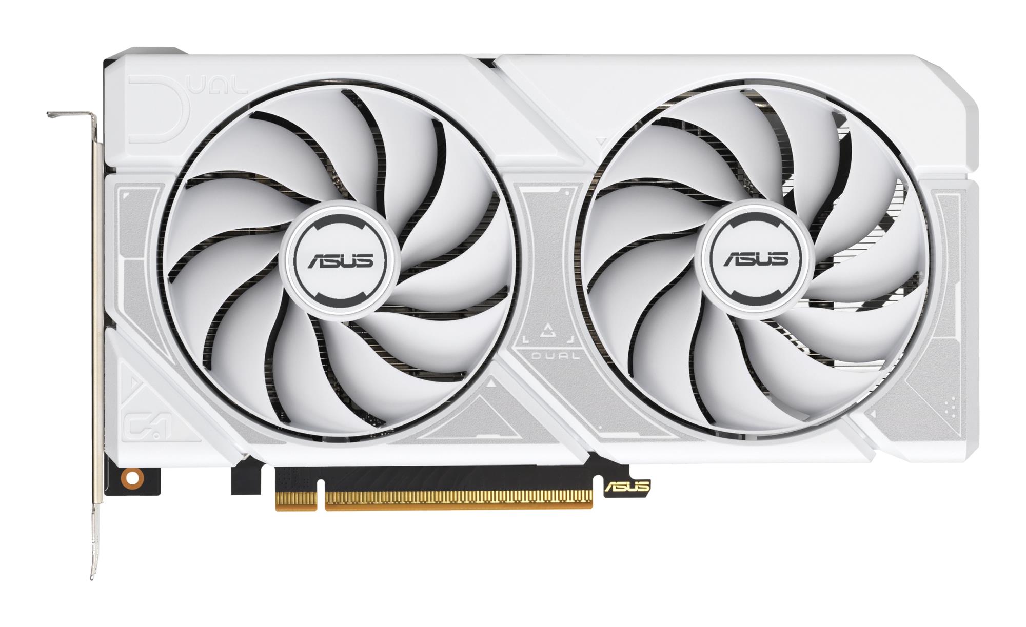 ASUS NVIDIA GeForce RTX 5060 8 GB GDDR7 128 bit PCI Express 5.0 Active DUAL-RTX5060-O8G-WHITE (Graphics Card)