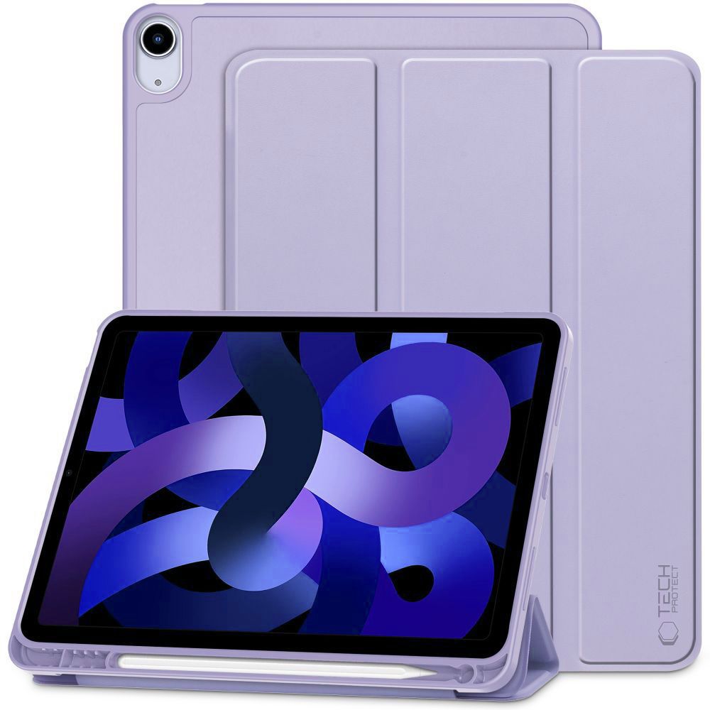 Tech-Protect SmartCase Pen for iPad Air 10.9” (2020/2022) / 11” (2024/2025/2026) - purple