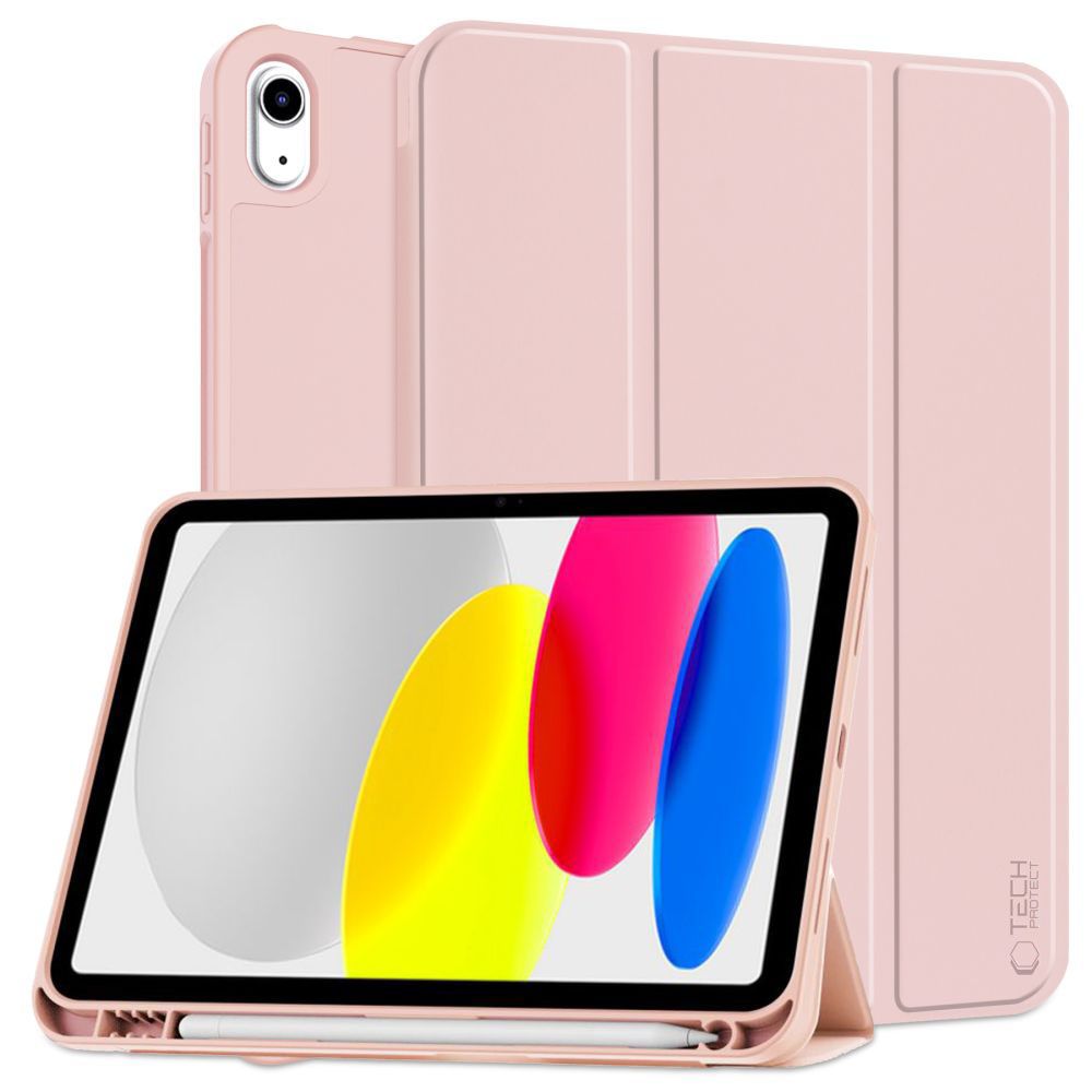 Tech-Protect SC Pen Suojakuori iPad 10.9" 2022 - Vaaleanpunainen