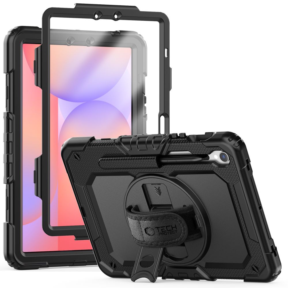 Tech-Protect Solid360 kotelo Samsung Galaxy Tab S9 FE 10.9 X510 / X516B - musta