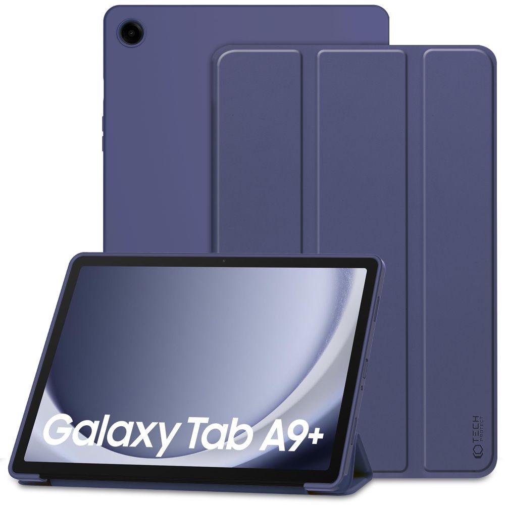 Tech-Protect SmartCase Samsung Galaxy Tab A9+ 11" X210 / X215 / X216:lle - laivastonsininen