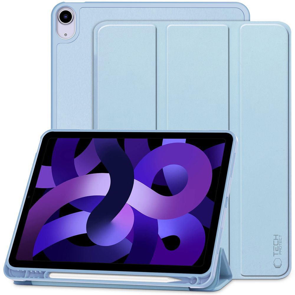 Tech-Protect SmartCase Pen for iPad Air 10.9” (2020/2022) / 11” (2024/2025/2026) - blue