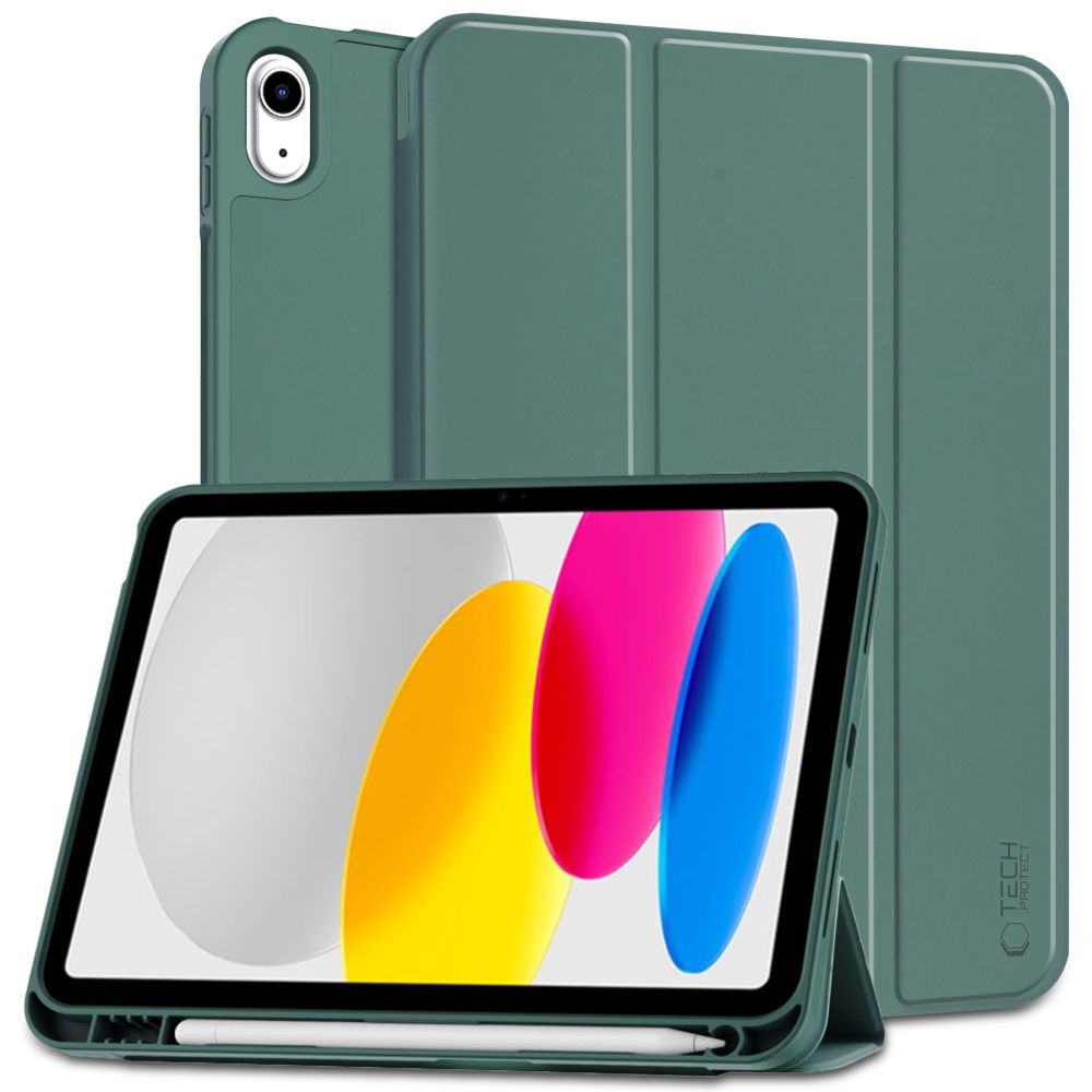 Tech-Protect SC Pen Suojakuori iPad 10.9 2022:lle - vihreä