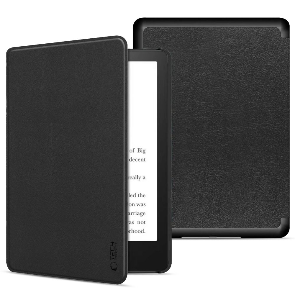 Tech-Protect SmartCase Kindle Paperwhite VI / 6 / Signature Edition -laitteelle - musta