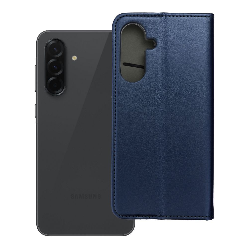 Smart Magnetic kotelo Samsung A366 A36 5G – tummansininen