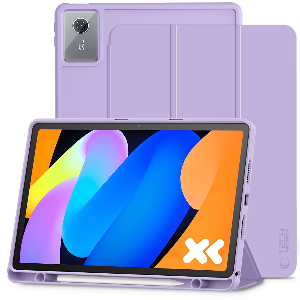 Tech-Protect SmartCase Pen Suojakuori Lenovo Idea Tab 11.0 TB-336:lle - violetti