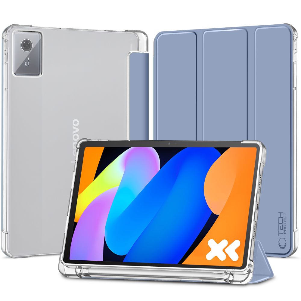 Tech-Protect SC Pen Hybrid Suojakuori Lenovo Idea Tab 11.0 TB-336:lle - Sininen