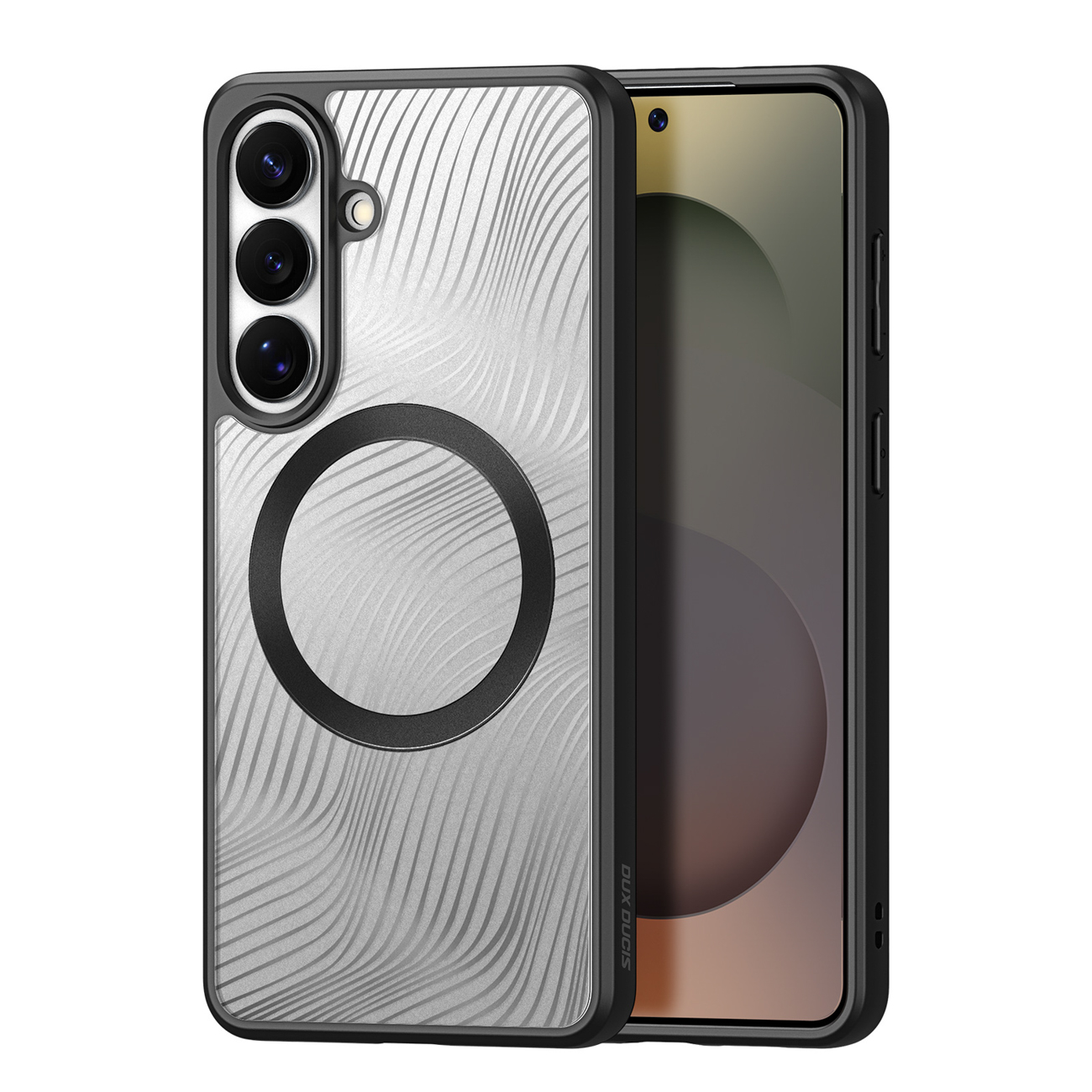Dux Ducis Aimo Mag Case for Samsung S26 Plus Compatible with MagSafe - Black