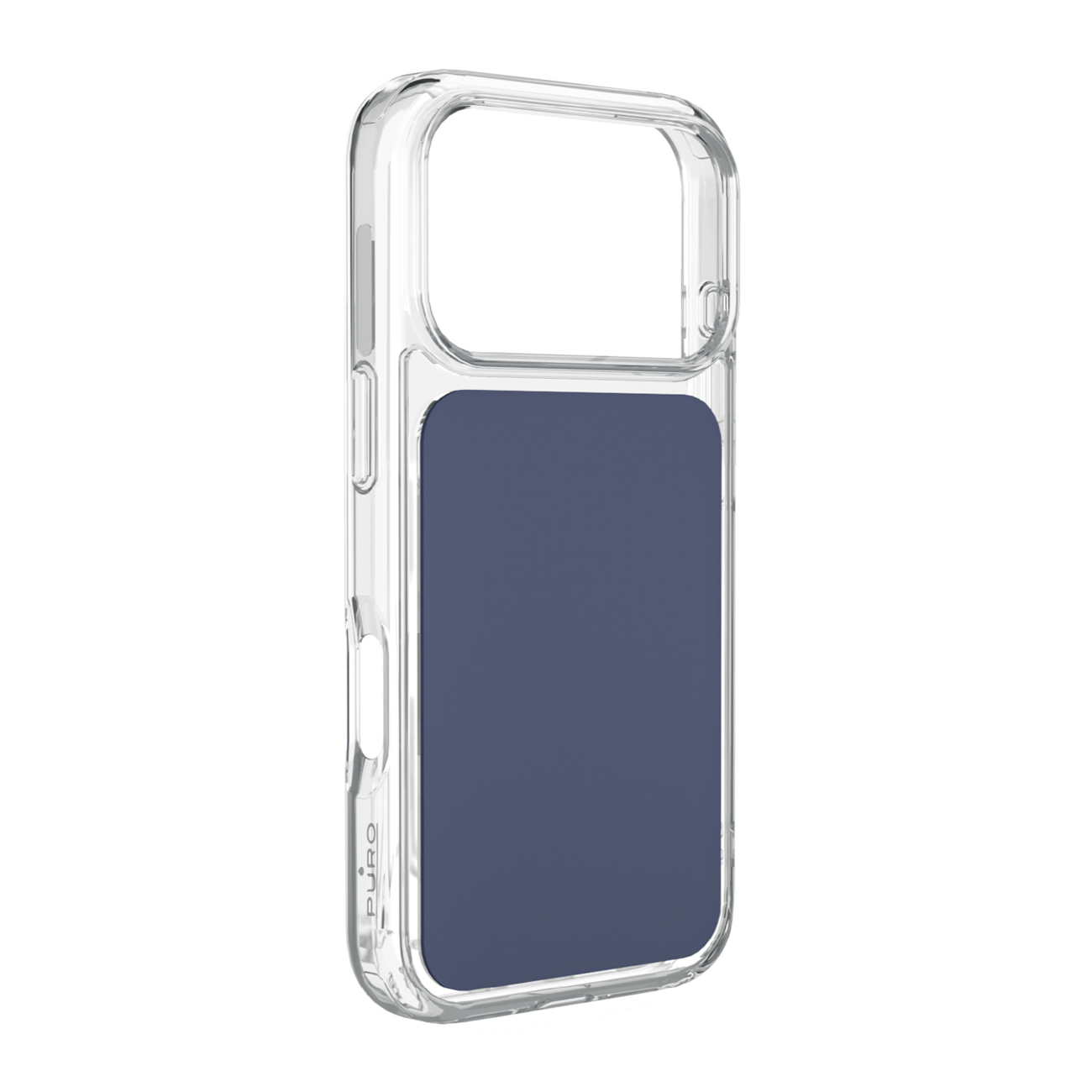 Puro Plate Mag kotelo iPhone 17 Pro Max yhteensopiva MagSafe - sininen