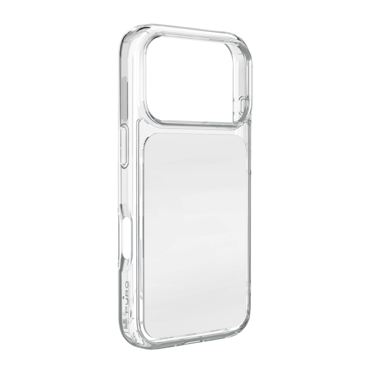 Puro Plate Mag kotelo iPhone 17 Pro Max yhteensopiva MagSafe - valkoinen