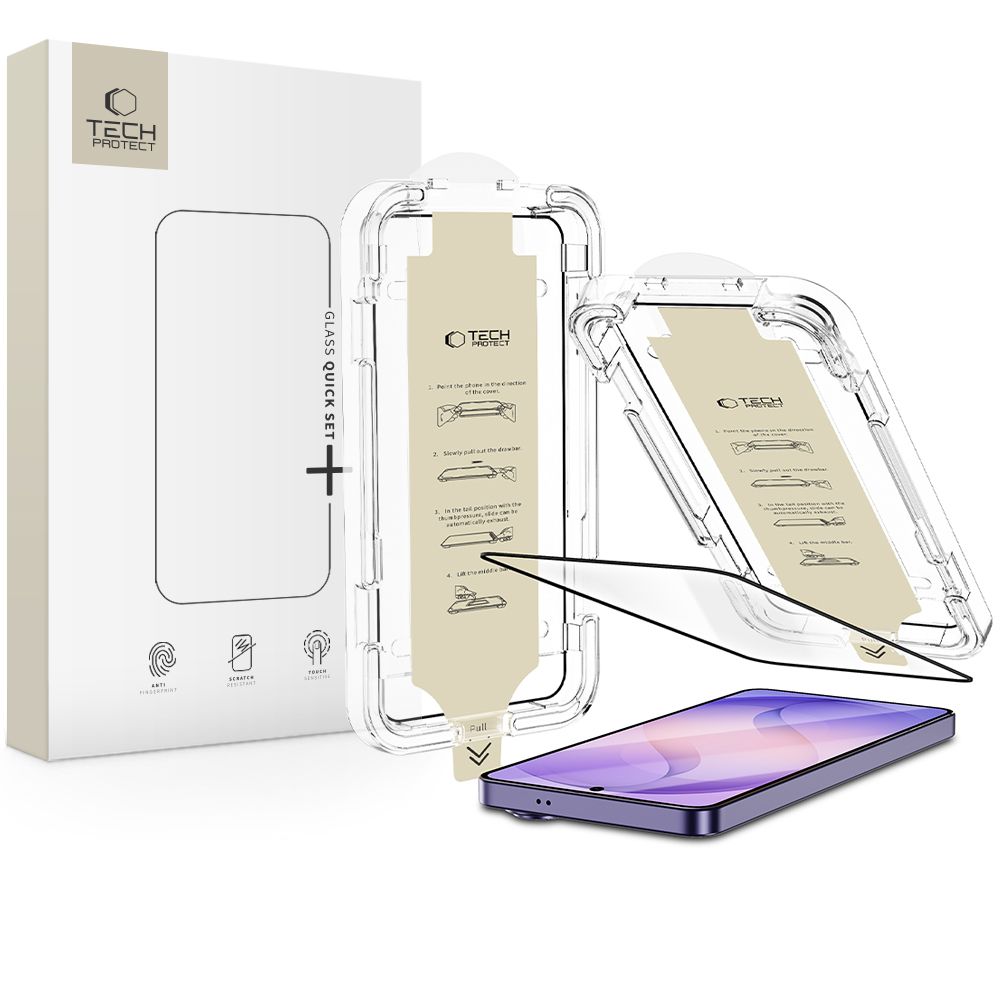 Tech-Protect Quick Set AR+ Heijastuksenestolasi Samsung Galaxy S26 Ultra - Musta