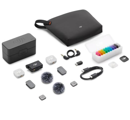 DJI Mic Mini 2 (2TX+1RX+kotelo) Kameramikrofoni
