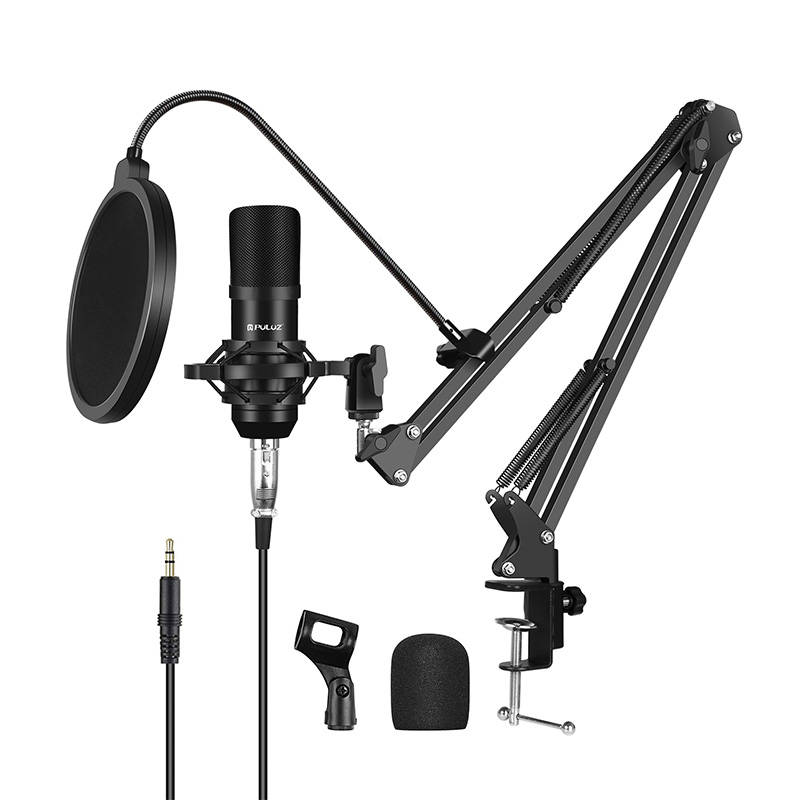 Puluz PU612B studio-/lähetyskondensaattorimikrofoni