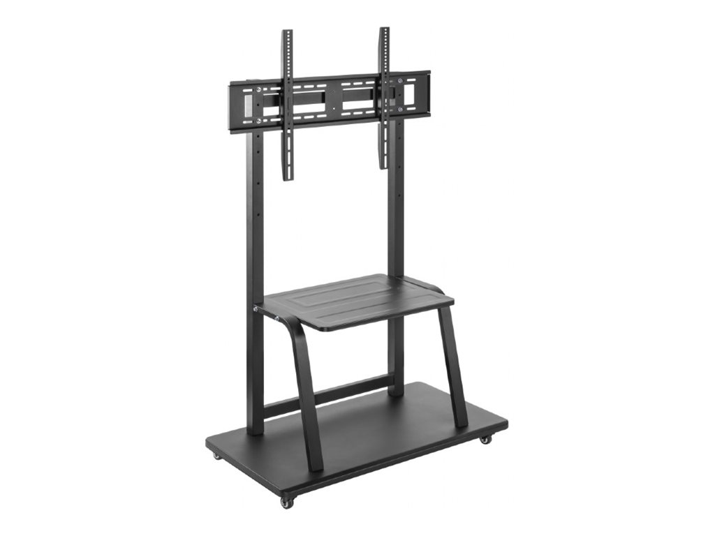 GEMBIRD TV floor stand with caster wheel
