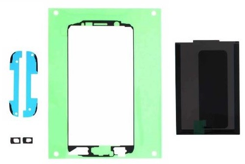 Stickers set for glass Samsung G920F S6 original (service pack)
