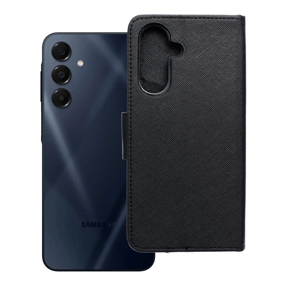 Läppäsuojakuori Samsung A26:lle Fancy Book musta