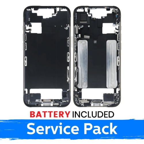 Mid-Frame Housing Apple iPhone Air Mid-Frame Housing + Battery / Sky Blue / (Service Pack)