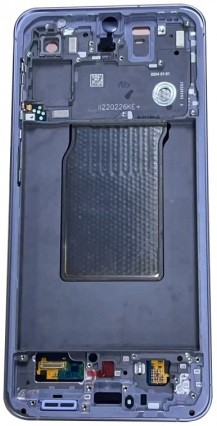LCD-näyttö Samsung A576 A57 5G kosketusnäytöllä ja kehyksellä Grey alkuperäinen (assembled service pack)