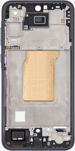 Keskikehys Samsung A356 A35 5G Navy alkuperäinen (käytetty Grade B)