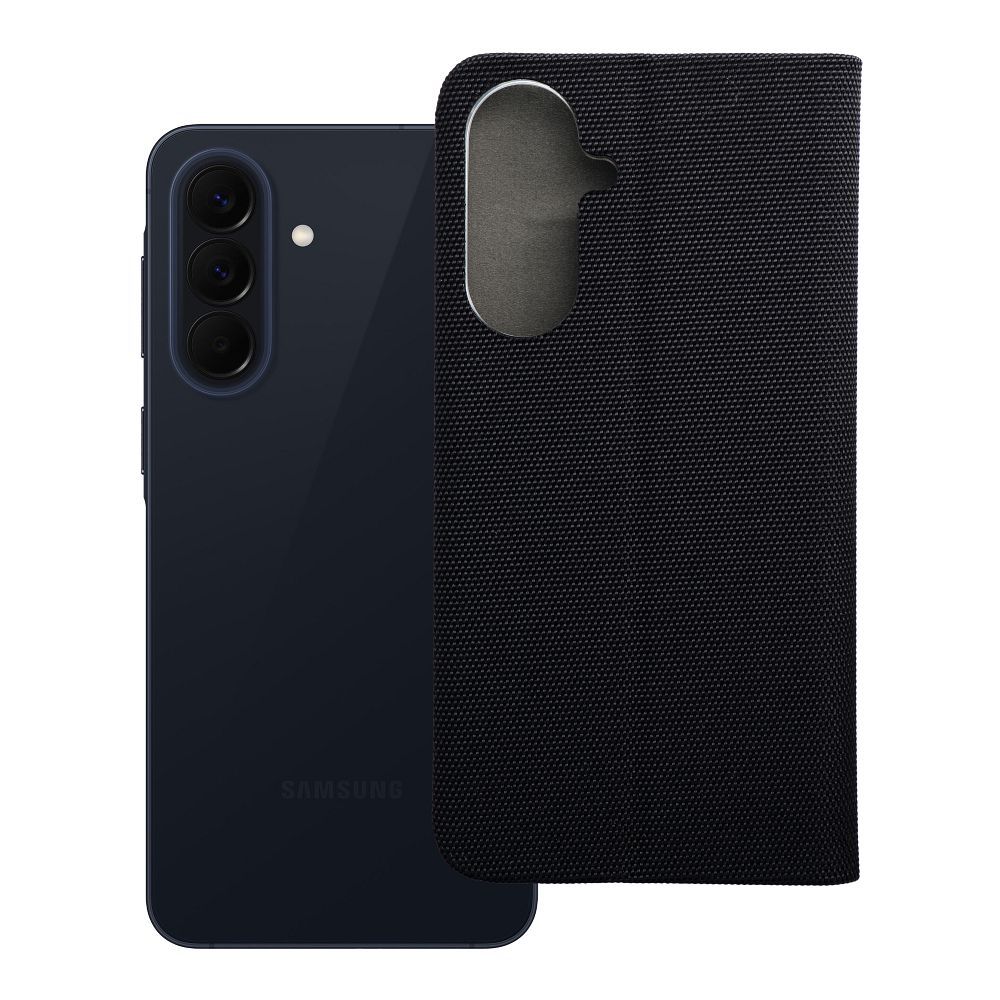 Flip-suojakuori Samsung A57 5G:lle Sensitive Book musta
