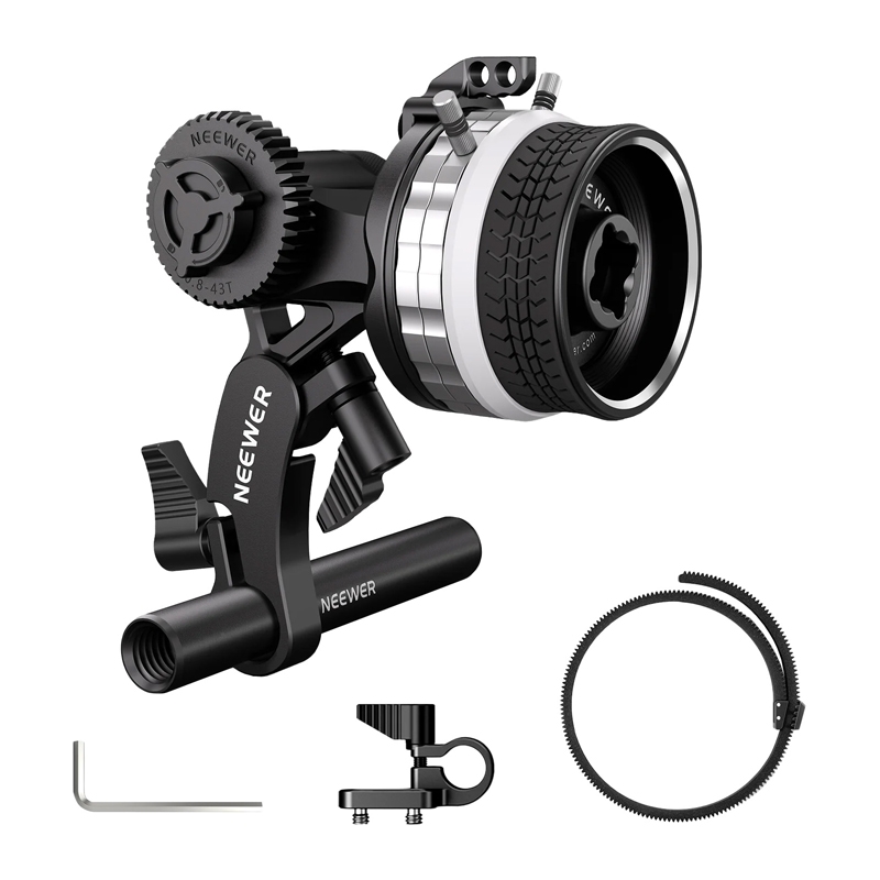 NEEWER PG001 mini Follow Focus A/B-rajoittimilla