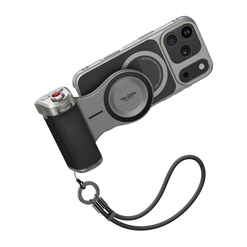 Master Grip Mount iPhone 17 Pro Max -teline varavirtalähteellä