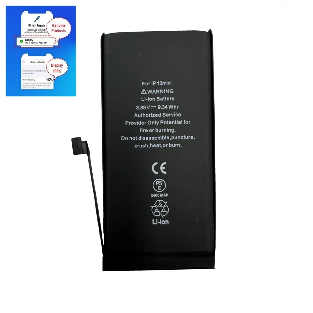 Apple iPhone 13 mini akku 2406mAh diagnosoitava OEM