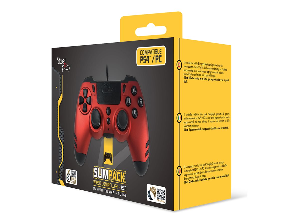 LEXIP X STEELPLAY Wired Controller Red