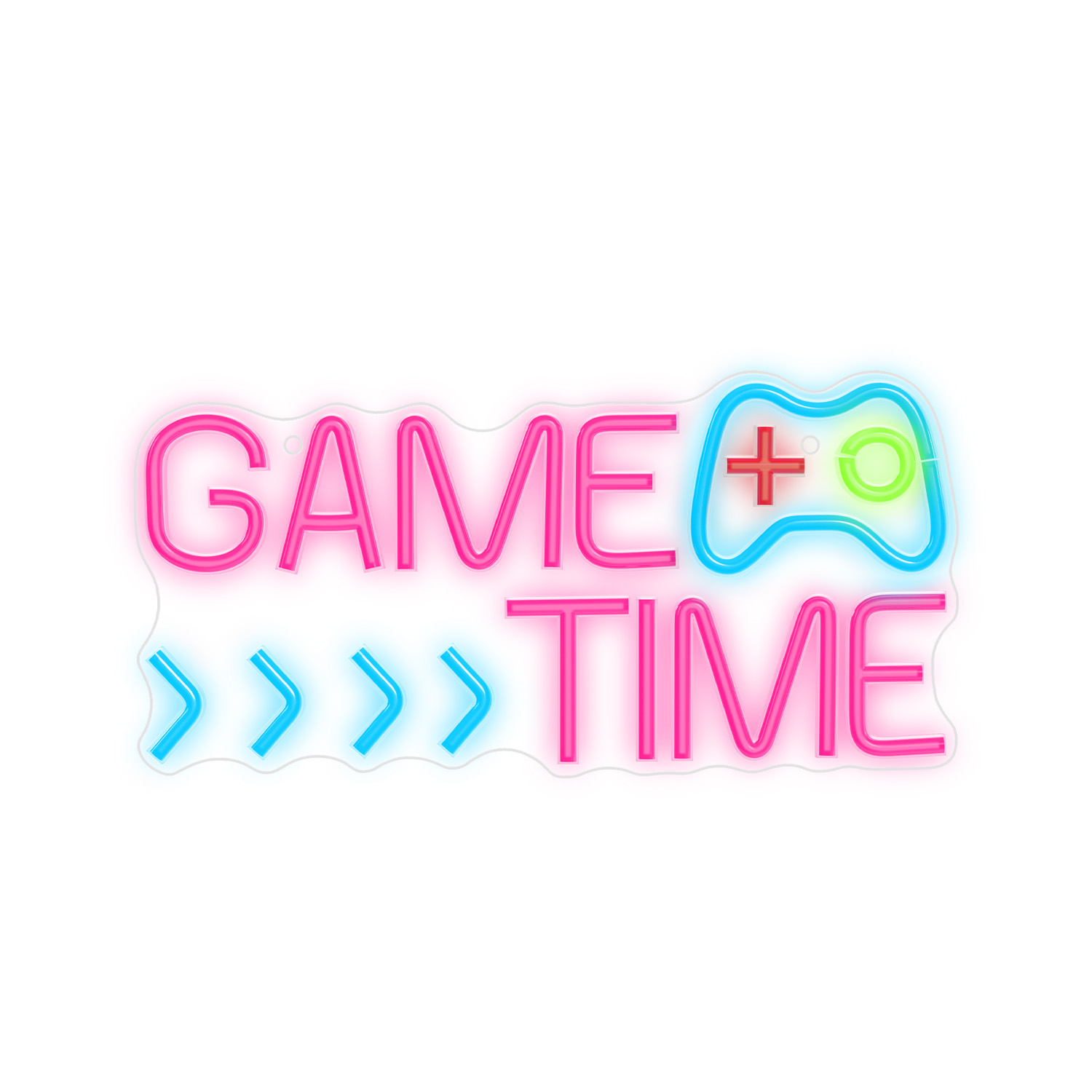 Forever Light Neon Plexi LED Game Time Moniväri