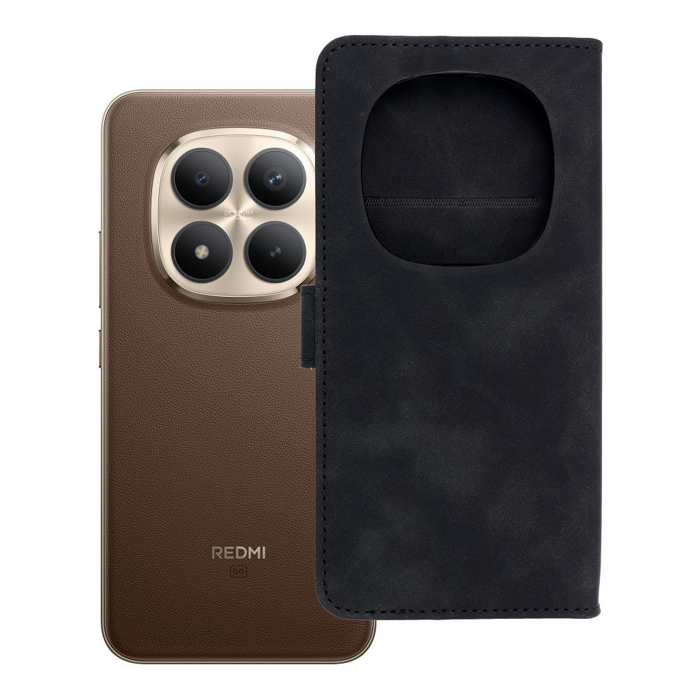 Flip case for Xiaomi Redmi NOTE 15 PRO PLUS 5G Tender Book black
