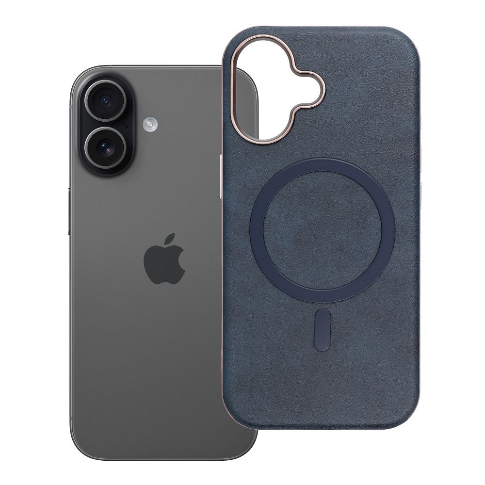 Gentleman Mag Cover Suojakuori iPhone 17:lle MagSafe-yhteensopiva laivastonsininen