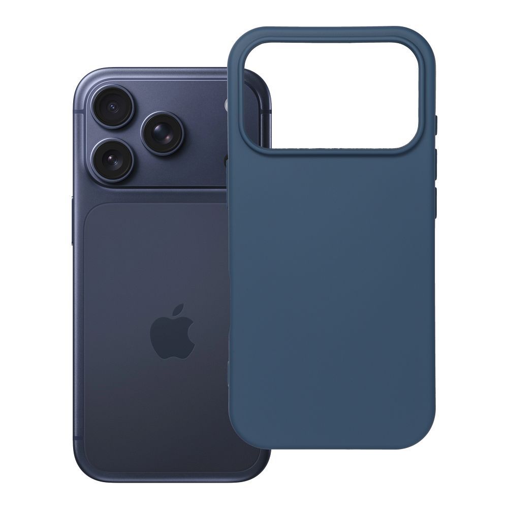 Silikoninen suojakuori iPhone 17 PRO:lle sininen