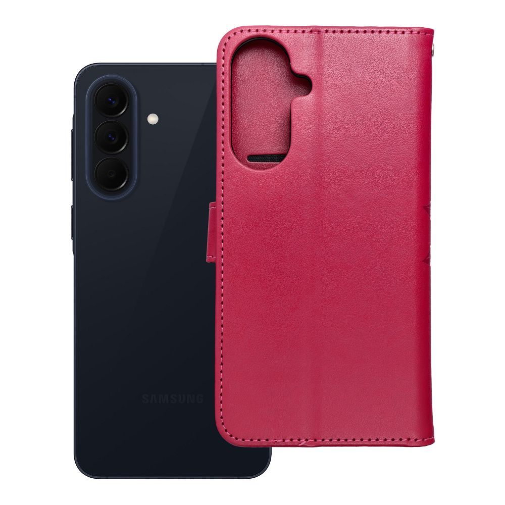 MEZZO Book Suojakuori Samsung A57 5G:lle mandala magenta