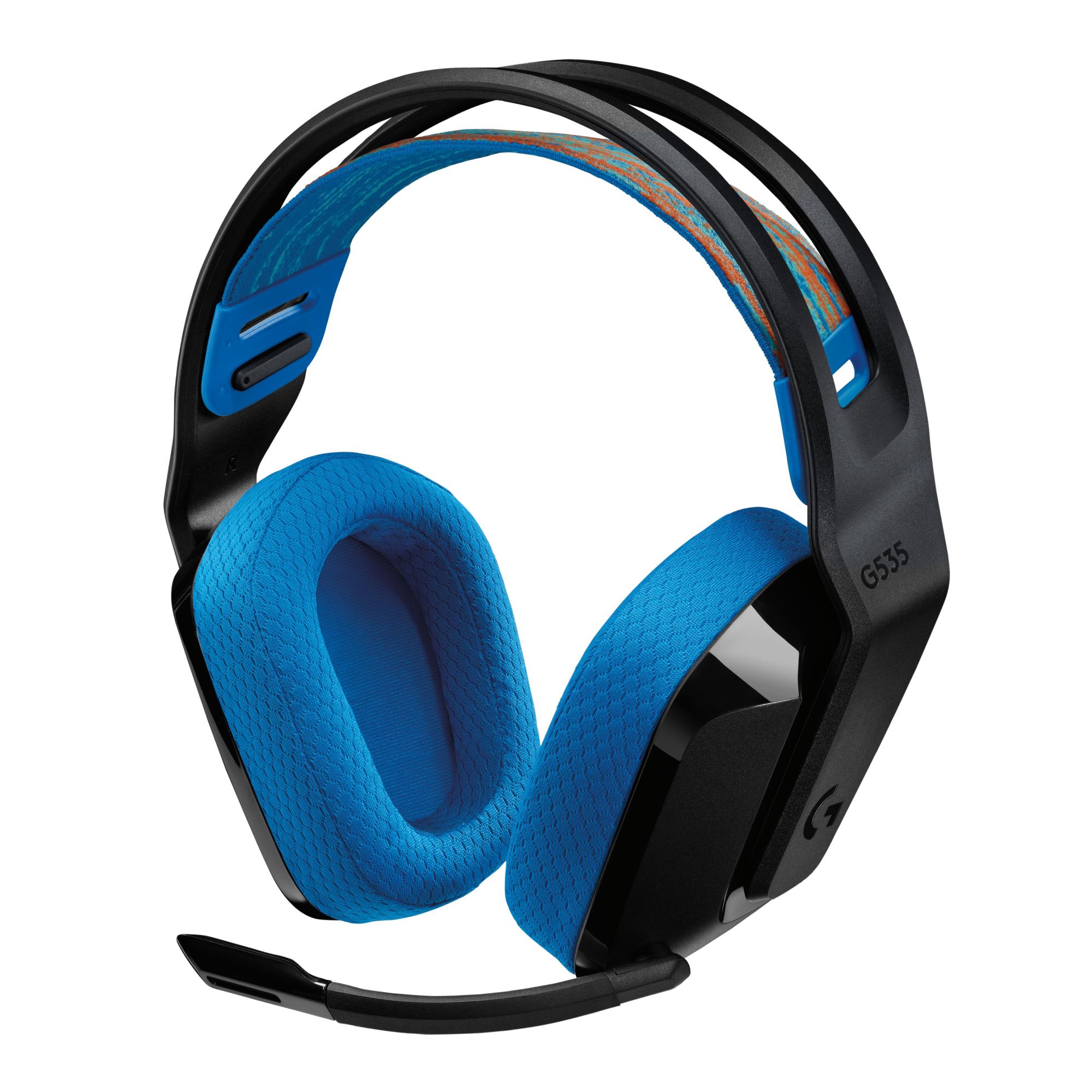 Kuulokkeet G535 LIGHTSPEED/musta/sininen 939-002219 LOGITECH