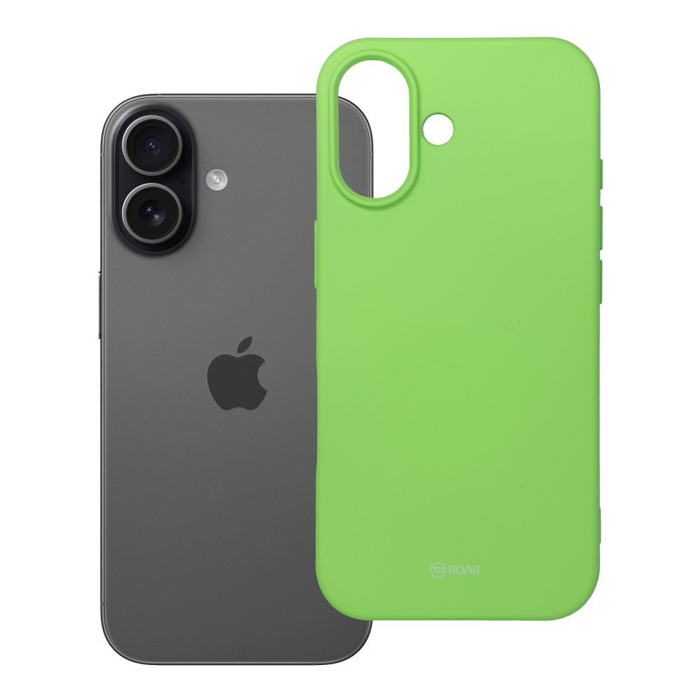 ROAR COLORFUL JELLY suojakuori iPhone 17 vihreä