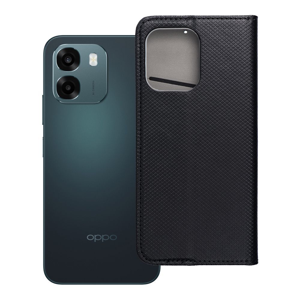 Flip case for Oppo A6 Smart Case Book black