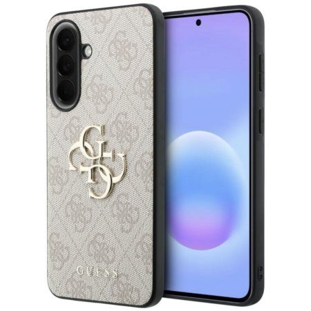 Guess kotelo Samsung Galaxy A57 (4G PU Big Logo) vaaleanpunainen