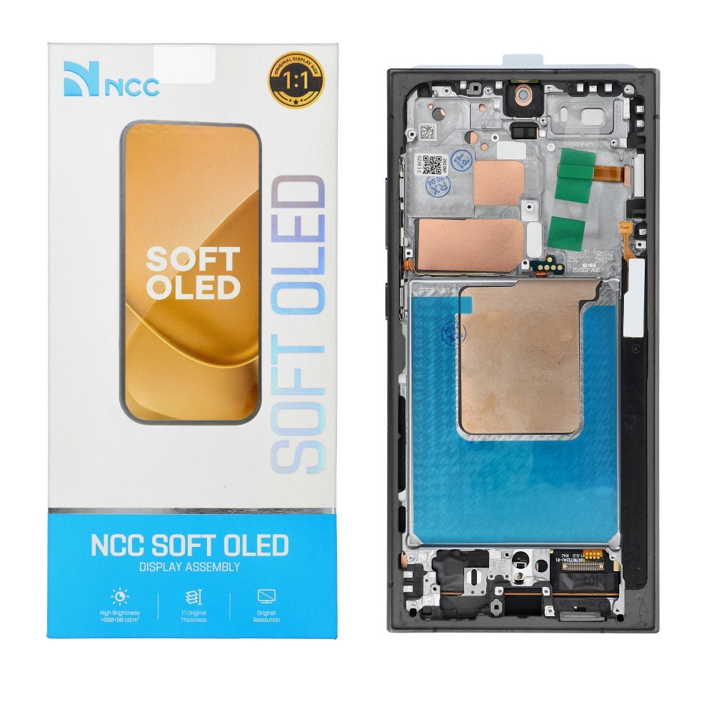 NCC LCD-näyttö SAMSUNG S24 Ultra S928 Soft Oled