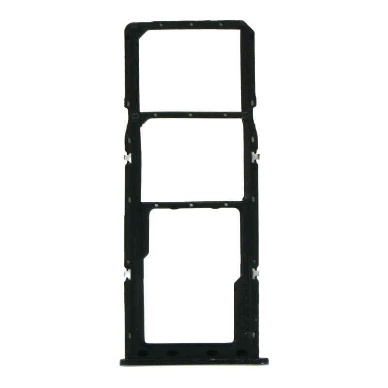 SIM-kortin pidike Samsung A715 A71 2020 Prism Crush Black OEM