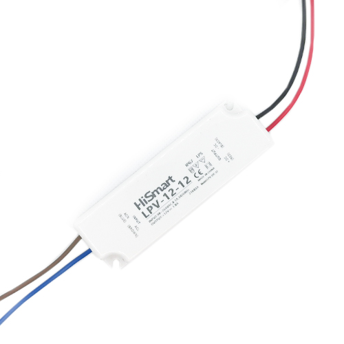 Virtalähde 12V 1A 12W IP67