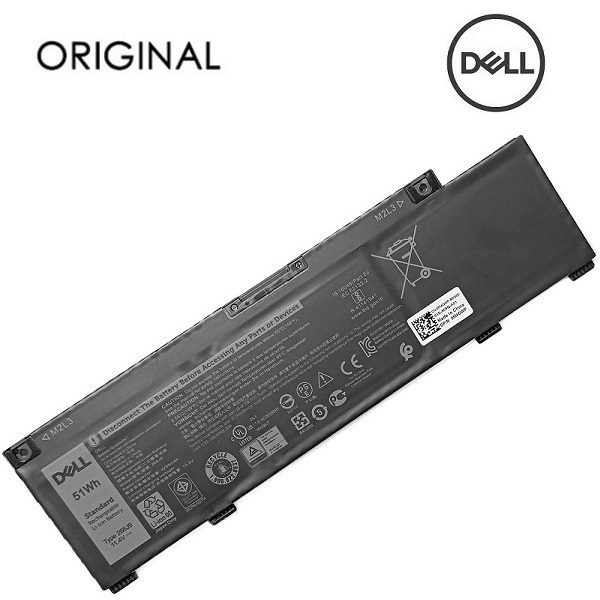 Kannettavan akku, DELL 266J9, Premium