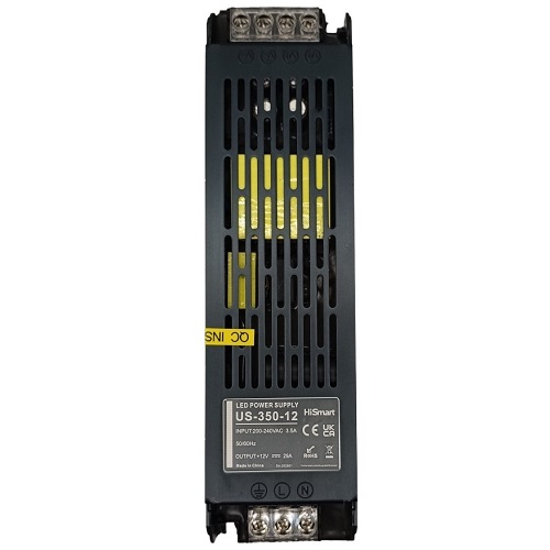 Virtalähde 12V, 29A, 350W