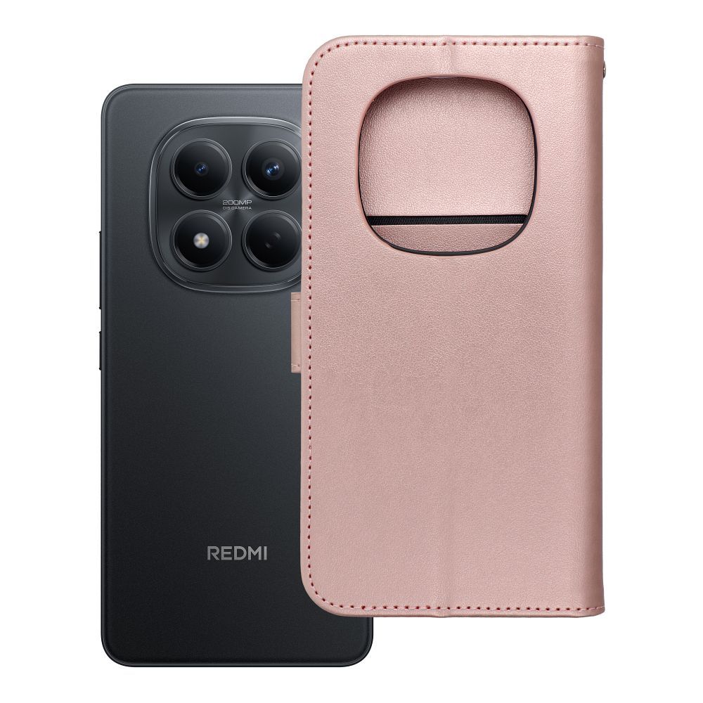 MEZZO Book Suojakuori XIAOMI Redmi Note 15 PRO 5G:lle dreamcatcher rose gold