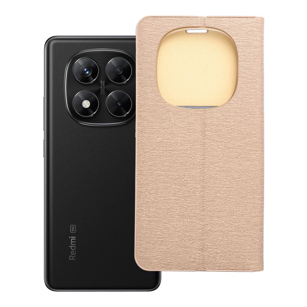 Läppäsuojakuori Xiaomi Redmi NOTE 14 PRO 5G / 14 PRO PLUS 5G:lle Luna Book Gold kultainen