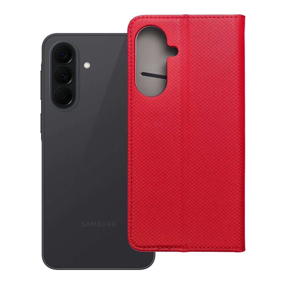 SMART CASE Book -suojakuori Samsung A57 5G:lle punainen