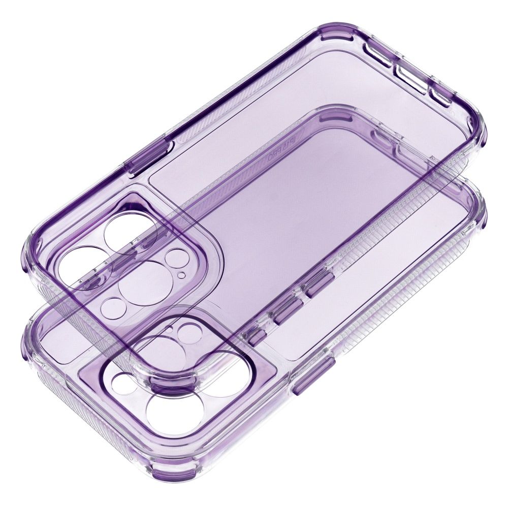 MATRIX läpinäkyvä suojakuori puhelimelle iPhone 16 vaaleanvioletti