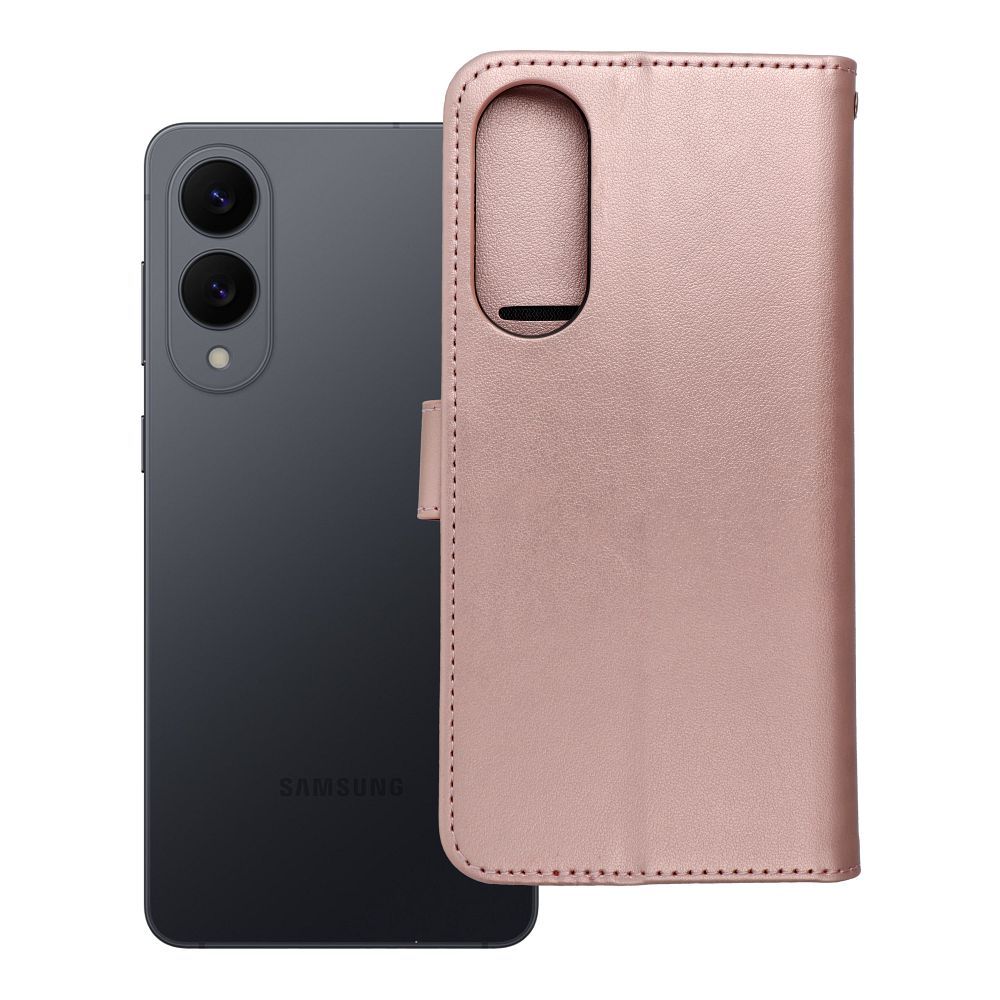 MEZZO kirjakotelo SAMSUNG S25 Edgelle nalle ruusukulta