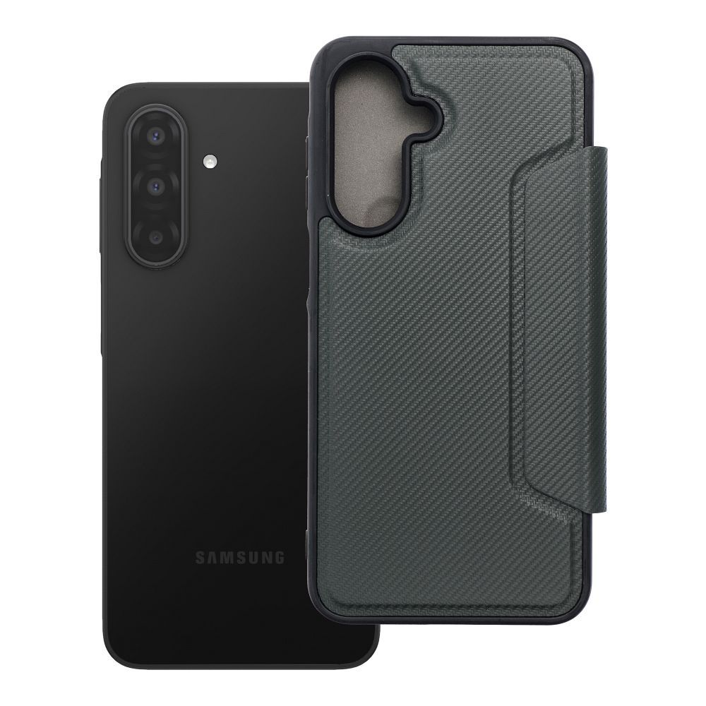 Flip case for Samsung A17 5G Razor Book dark green